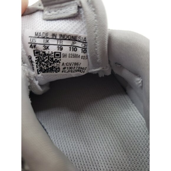 adidas Baby Racer TR 2.0 Running‎ Shoe in Gray/Pink - Size 4K - Picture 8 of 8